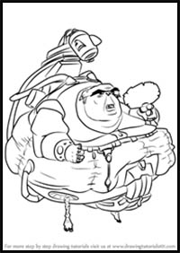 How to Draw Krew from Jak and Daxter