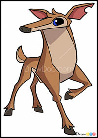 How to Draw Deer, Animal Jam