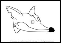 How to Draw Fluffy Fox Head from Animal Jam
