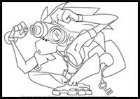 How to Draw Graham from Animal Jam