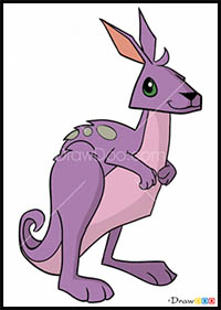 How to Draw Kangaroo, Animal Jam