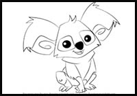 How to Draw Koala from Animal Jam