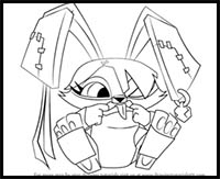 How to Draw Peck from Animal Jam