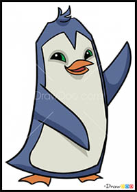 How to Draw Penguin, Animal Jam
