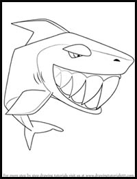 How to Draw Shark from Animal Jam