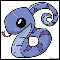 How to Draw Snake, Animal Jam