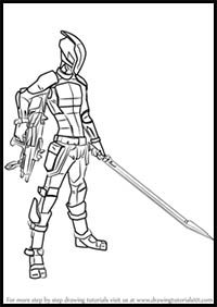 How to Draw Zer0 from Borderlands