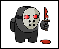 How to Draw Imposter | Among Us