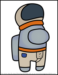 How to Draw Astronaut from Among Us