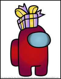 How to Draw Present from Among Us