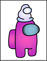 How to Draw Snowman from Among Us