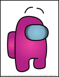 How to Draw Eyebrows from Among Us