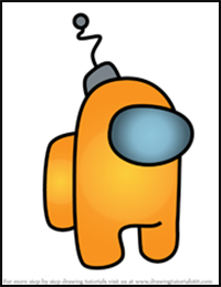 How to Draw Antenna Hat from Among Us