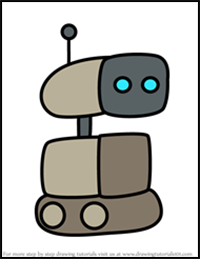 How to Draw Robot from Among Us