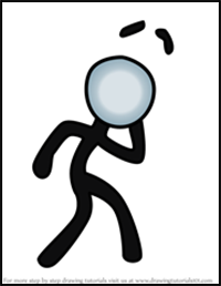 How to Draw Stickmin from Among Us