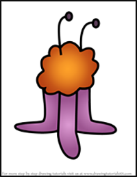 How to Draw Squig from Among Us