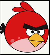 How to Draw Angry Birds
