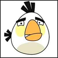 How to Draw Angry Birds (White)