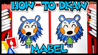 How To Draw Mabel From Animal Crossing