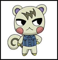 How to Draw Animal Crossing | Marshall