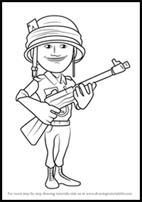 How to Draw Rifleman from Boom Beach