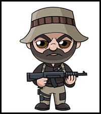 How to Draw Captain Price | Call of Duty