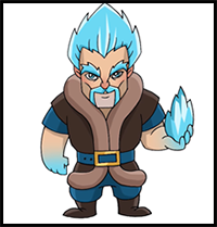 How to Draw Clash Royale | Ice Wizard