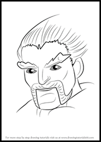 How to Draw Ice Wizard from Clash Royale