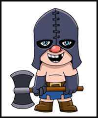 How to Draw Clash Royale | Executioner