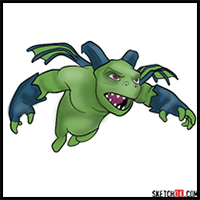 How to Draw Beta Minion from Clash of Clans