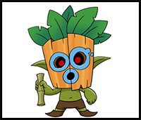 How to Draw Clash Royale | Dart Goblin