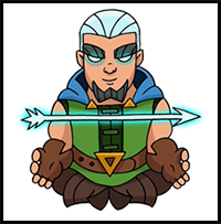 How to Draw Clash Royale | Magic Archer