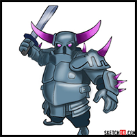 How to Draw P.E.K.K.A