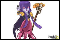 How to Draw Clash of Clans Witch
