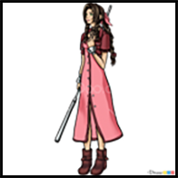 How to Draw Aerith, Final Fantasy