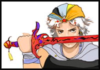 How to Draw Firion from The Final Fantasy