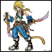 How to Draw Zidane, Final Fantasy