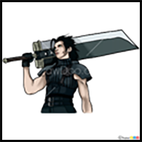 How to Draw Zack, Final Fantasy