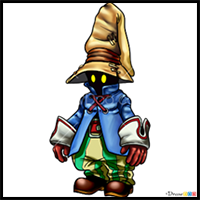 How to Draw Vivi Ornitier, Final Fantasy