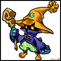 How to Draw Vivi Chibi, Final Fantasy