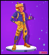 How to Draw Beef Boss | How to Draw Fortnite Tutorial