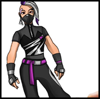 How to Draw Catalyst from Fortnite - Step by Step Drawing Tutorial