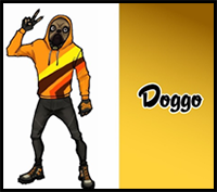 How I Draw Doggo from Fortnite
