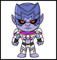 ow to Draw Fortnite | Kymera | Season 7