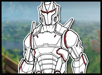 How to Draw MAX LEVEL OMEGA (Fortnite: Battle Royale) Drawing Tutorial