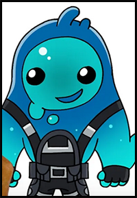 How to Draw RIPPLEY | NEW Fortnite Season 11 Skin