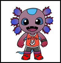 How to Draw Fortnite| AXO Step by Step Tutorial