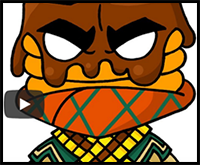 How to Draw Mancake | Fortnite