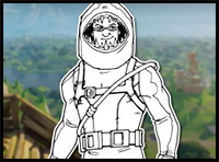 How to Draw CHOMP SR. (Fortnite: Battle Royale) Drawing Tutorial