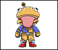 How to Draw Fortnite | Beef Boss